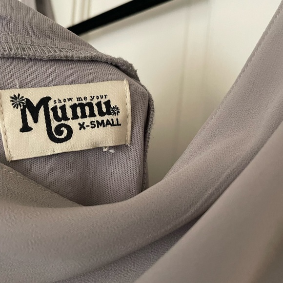 Show Me Your Mumu Jenn Maxi Dress in Dove Grey - Picture 5 of 10